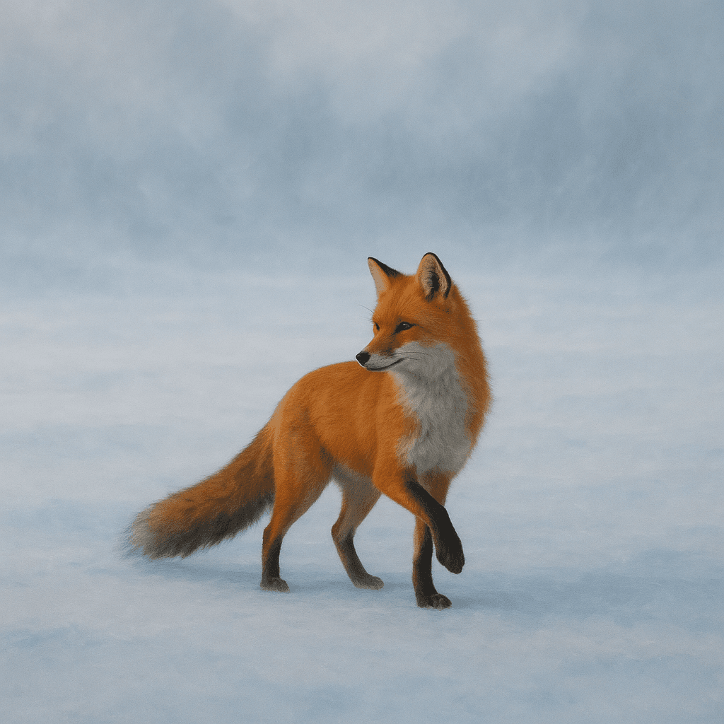 Realistic Fox