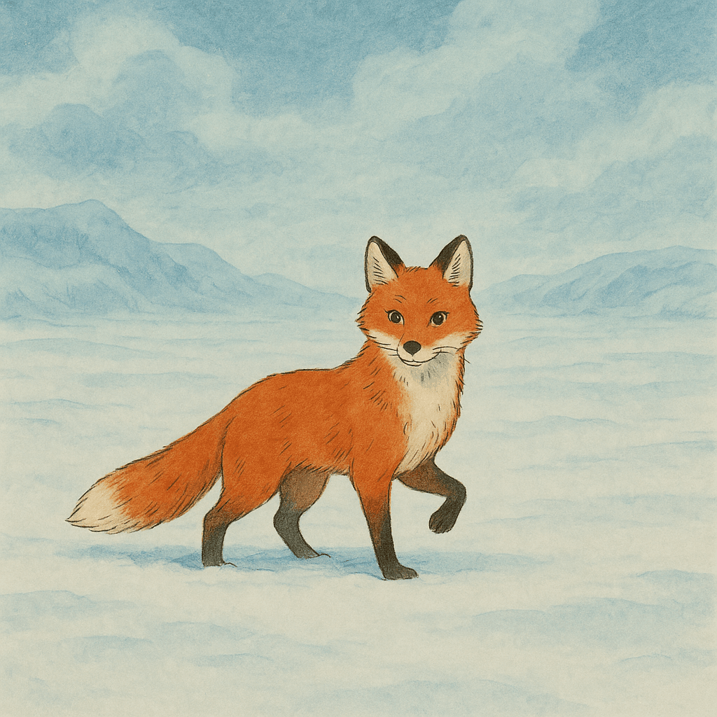 Ghibli Style Fox