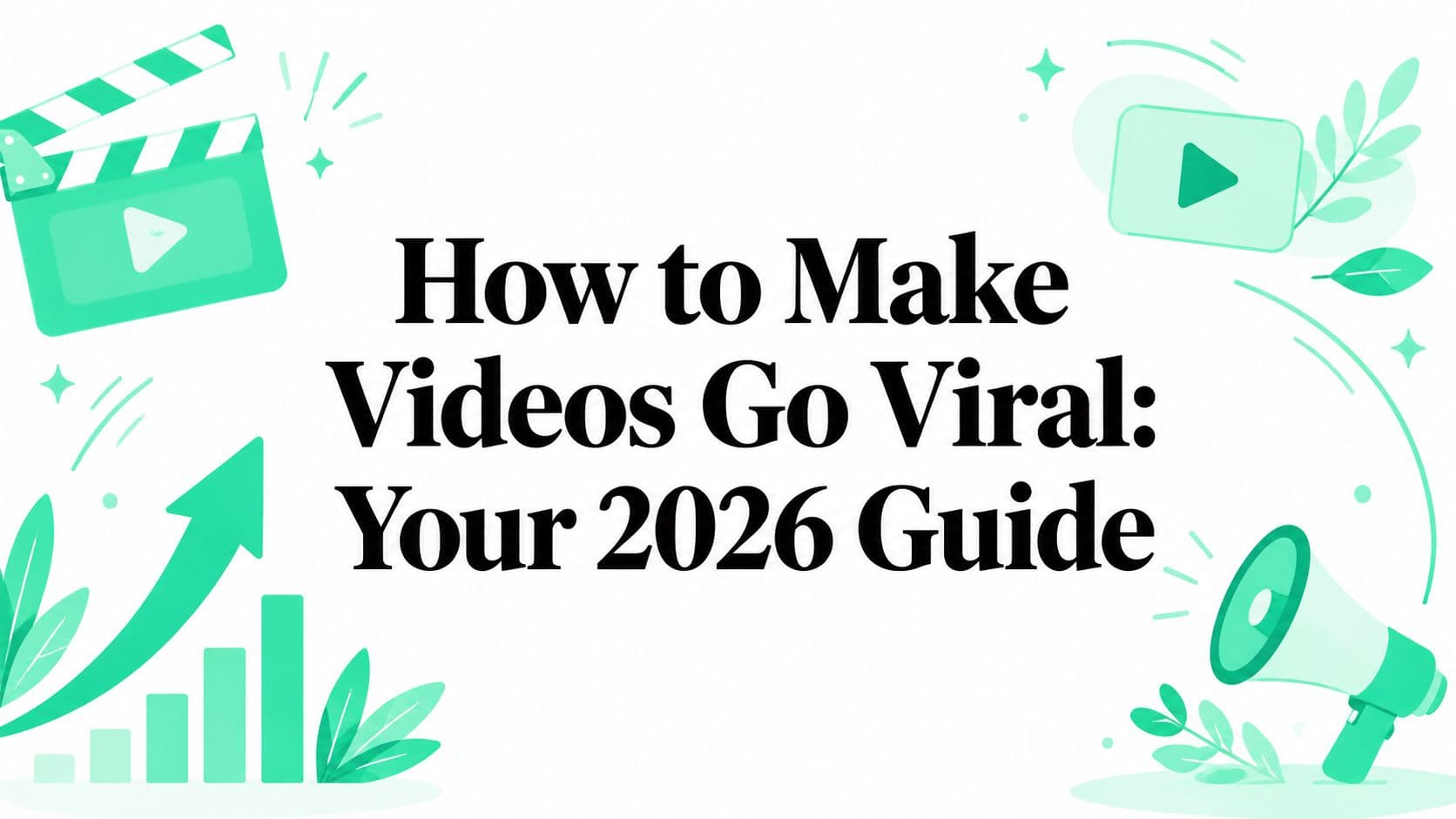 How to Make Videos Go Viral: Your 2026 Guide