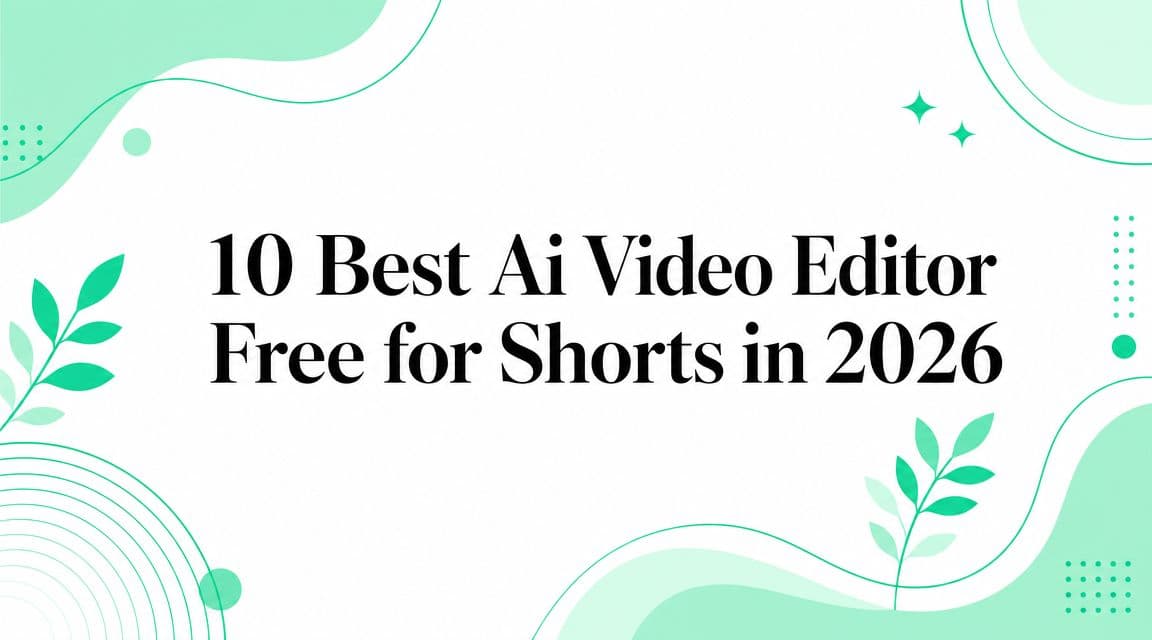 10 Best Ai Video Editor Free for Shorts in 2026