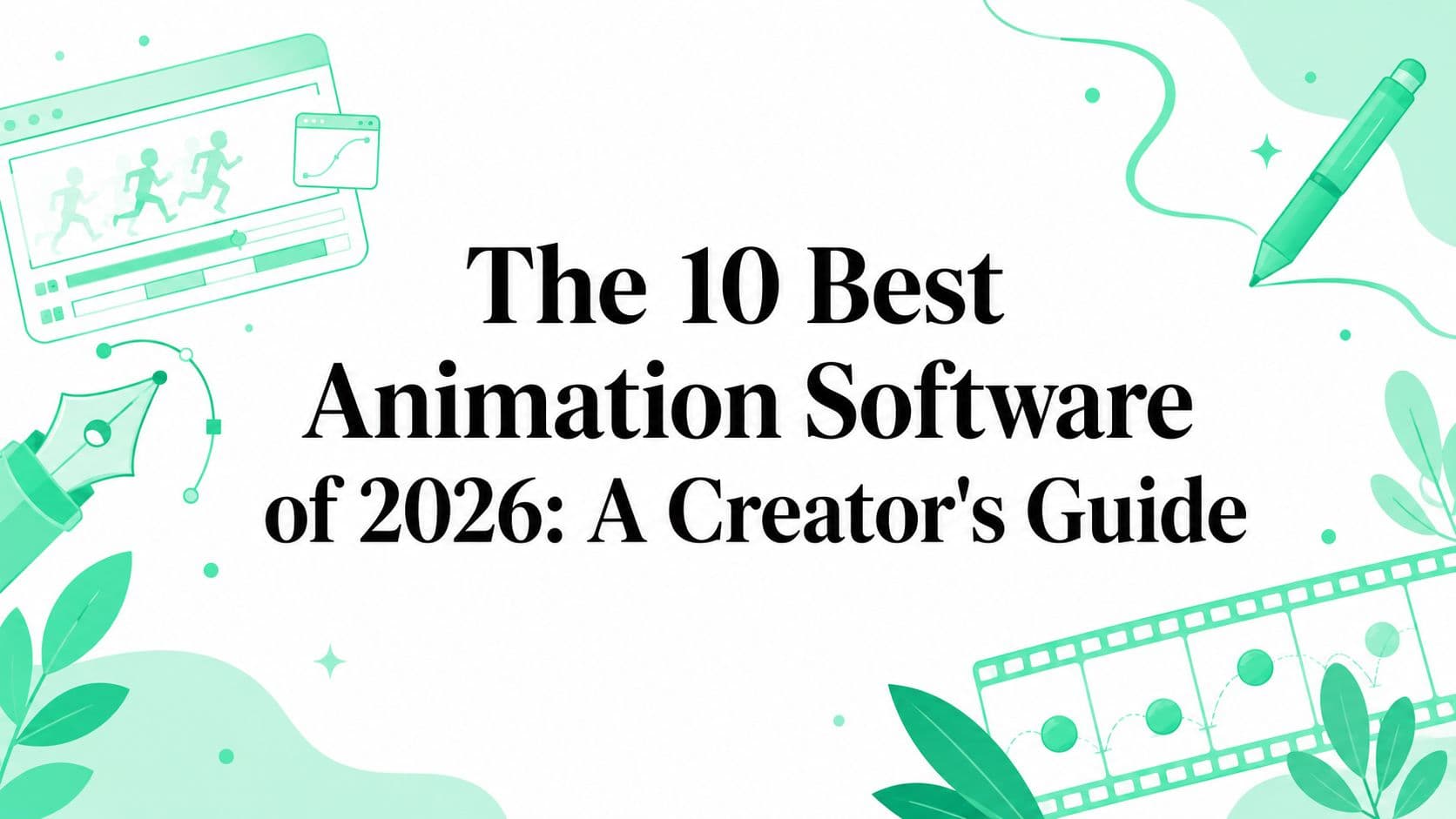 The 10 Best Animation Software of 2026: A Creator's Guide