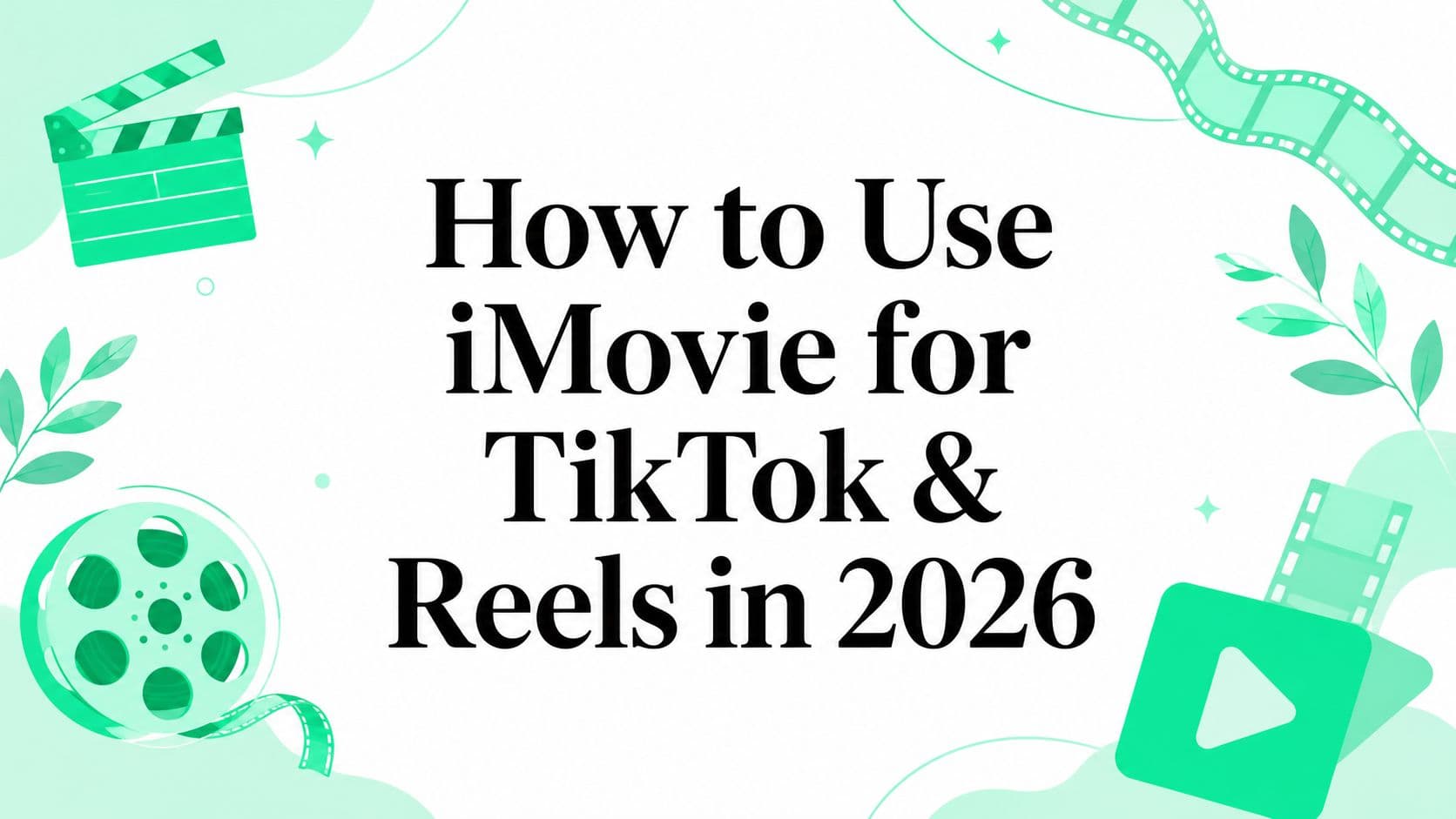 How to Use iMovie for TikTok & Reels in 2026