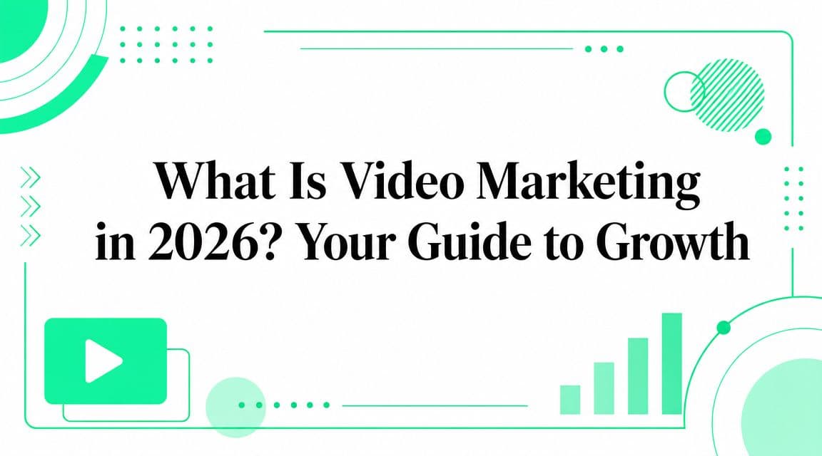 What Is Video Marketing in 2026? Your Guide to Growth