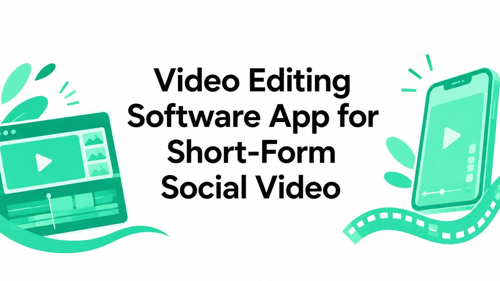 Video Editing Software App for Short-Form Social Video