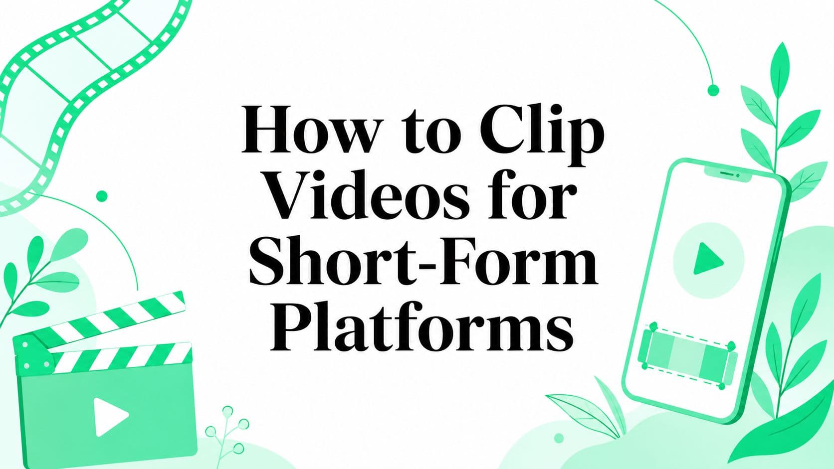 How to Clip Videos for Short-Form Platforms