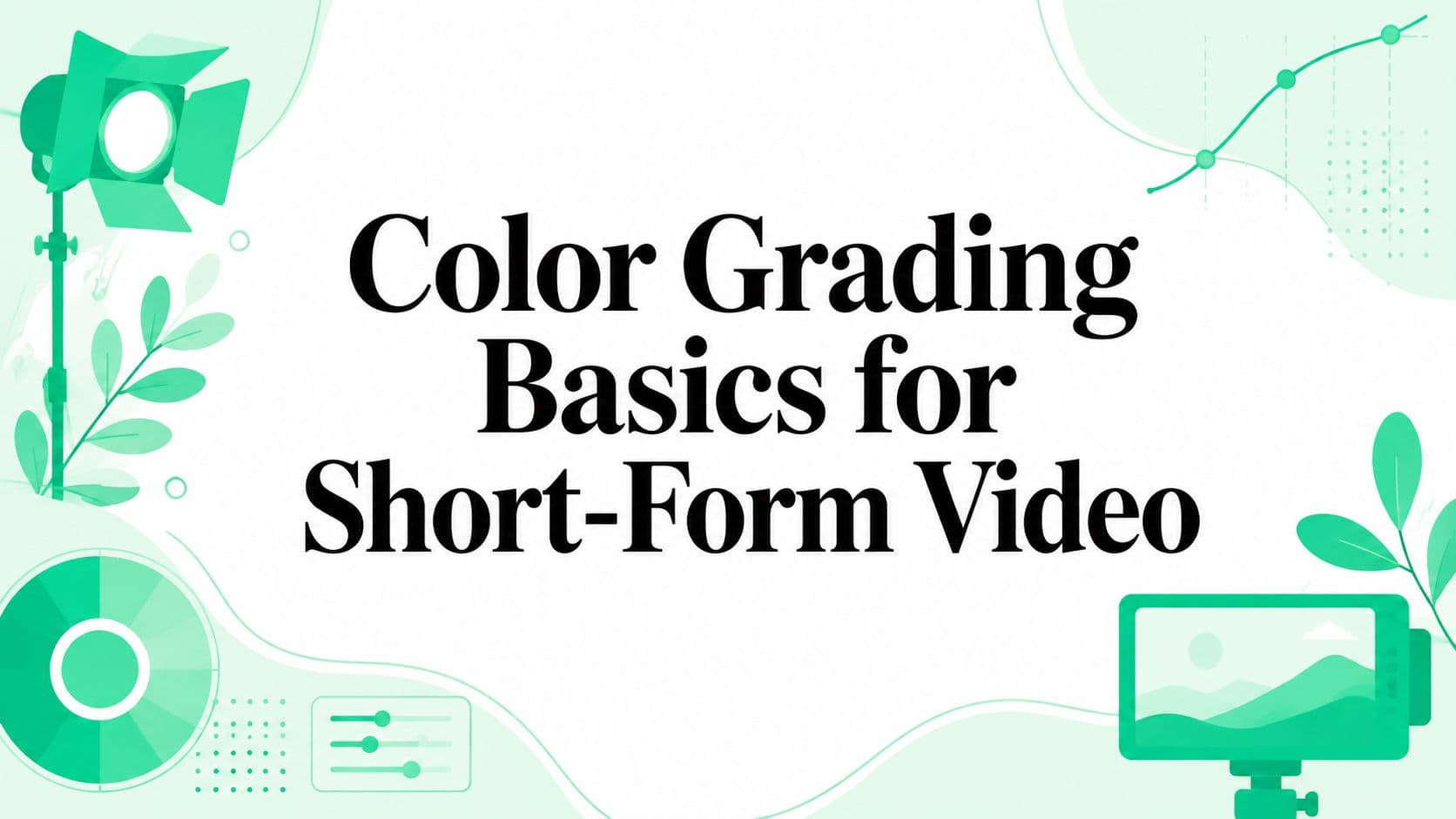 Color Grading Basics for Short-Form Video