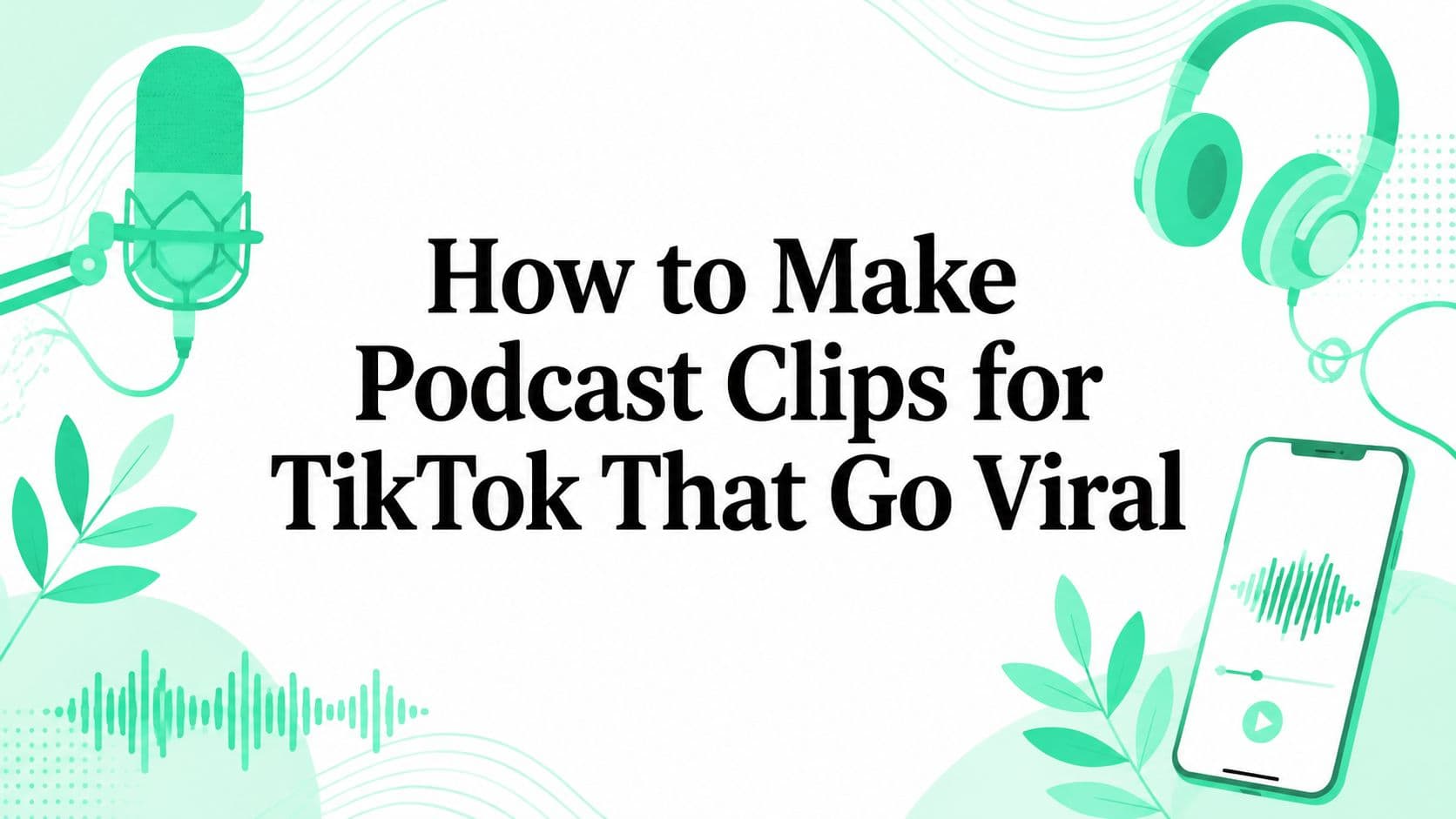 How to Make Podcast Clips for TikTok That Go Viral