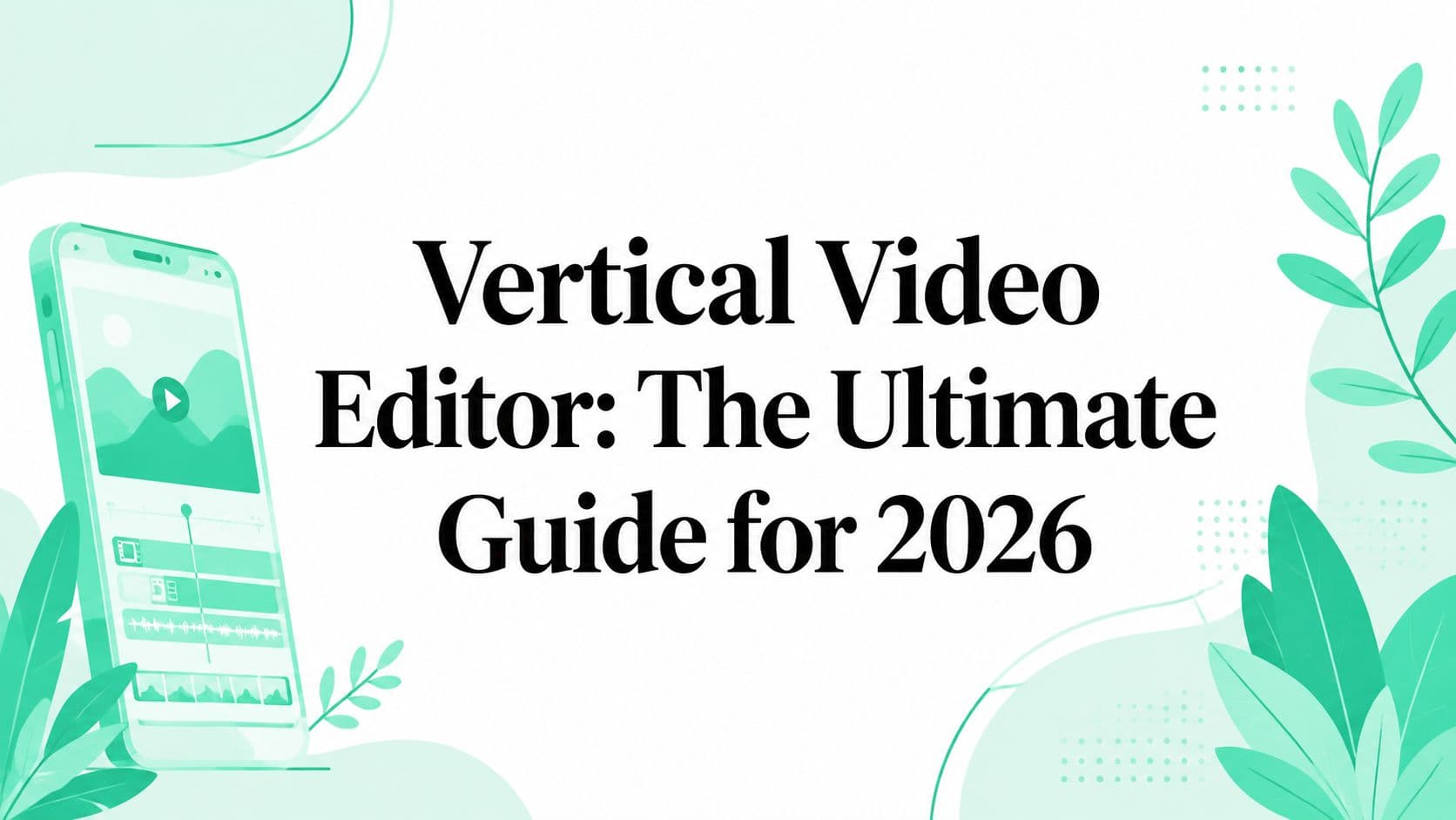 Vertical Video Editor: The Ultimate Guide for 2026