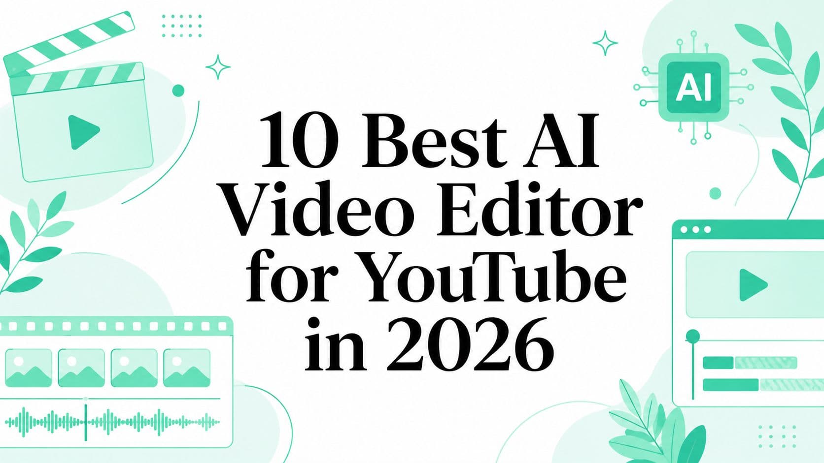 10 Best AI Video Editor for YouTube in 2026