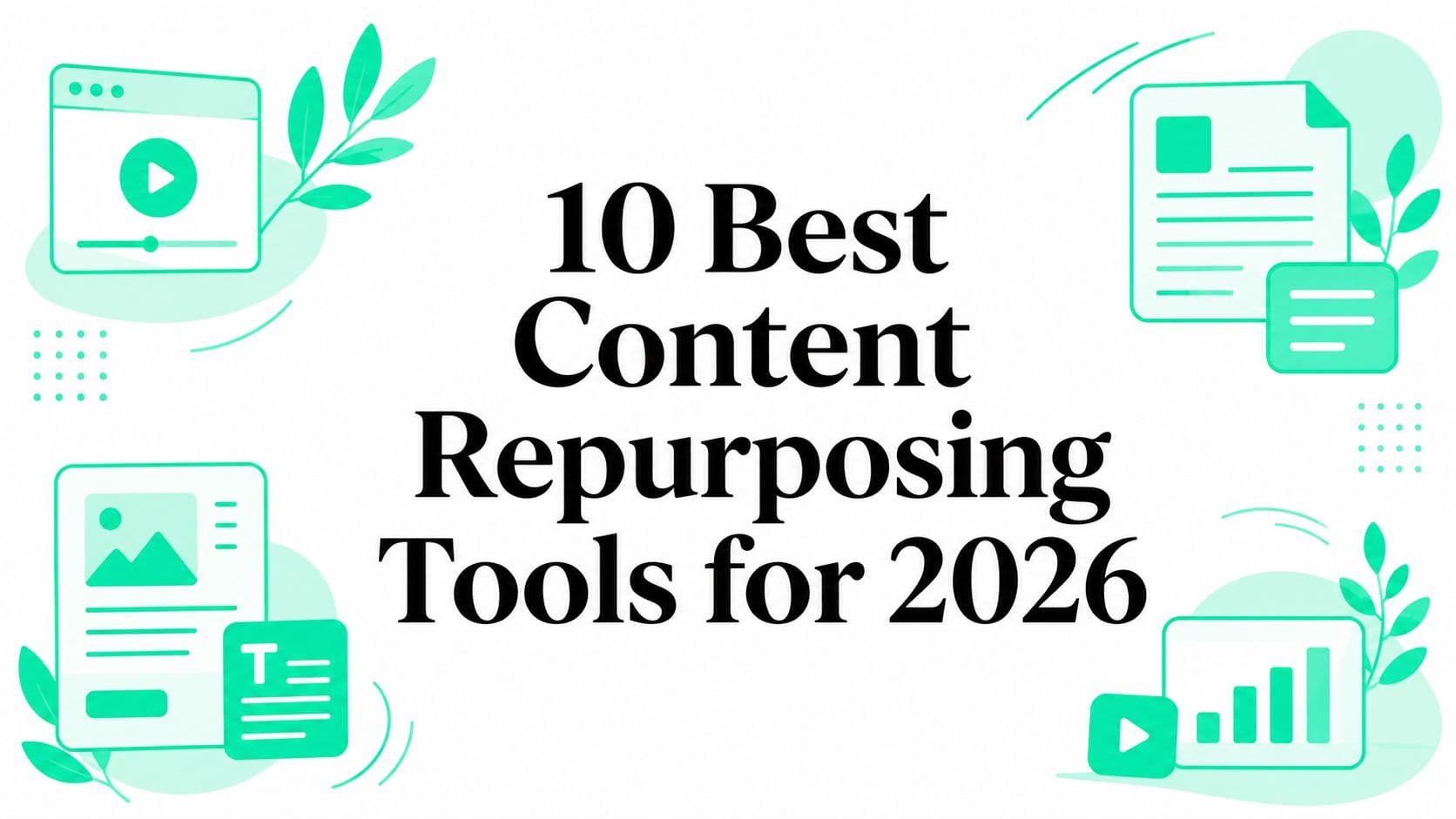 10 Best Content Repurposing Tools for 2026