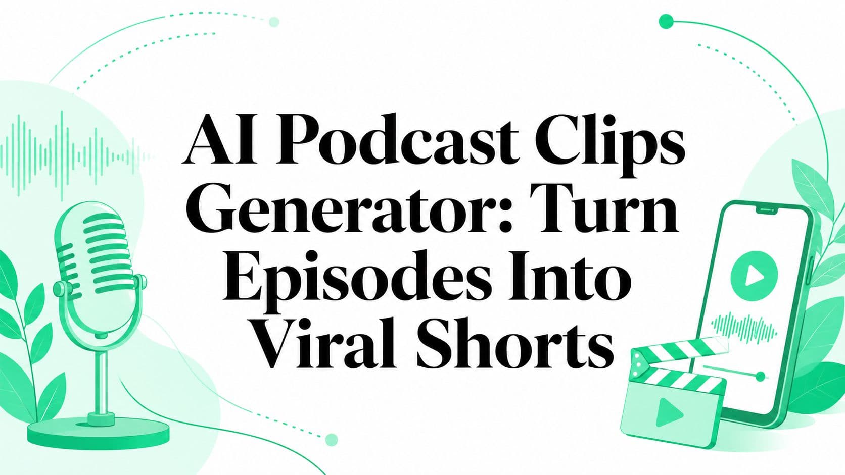 AI Podcast Clips Generator: Turn Episodes Into Viral Shorts