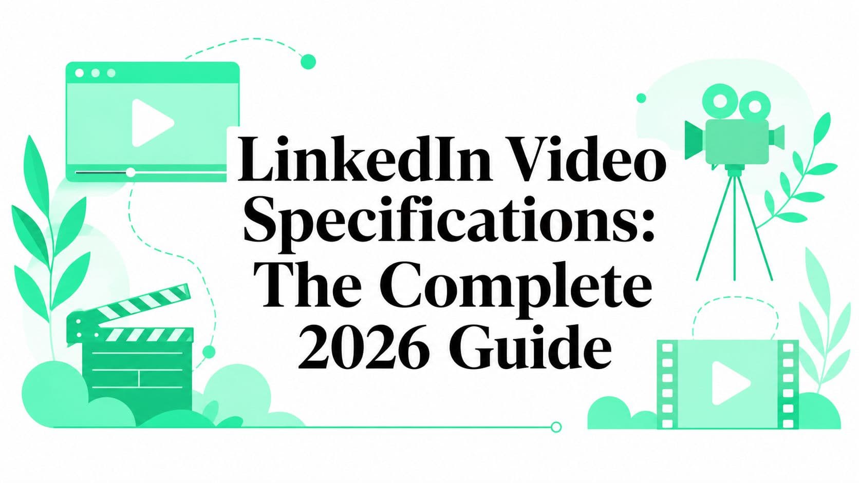 LinkedIn Video Specifications: The Complete 2026 Guide