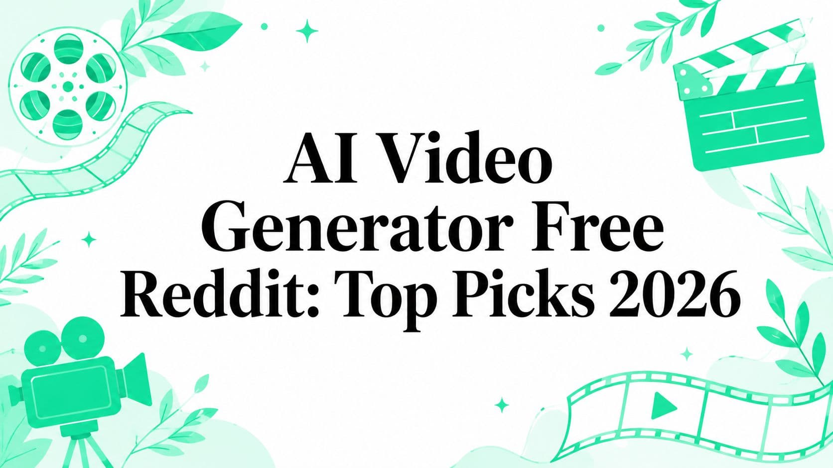 AI Video Generator Free Reddit: Top Picks 2026