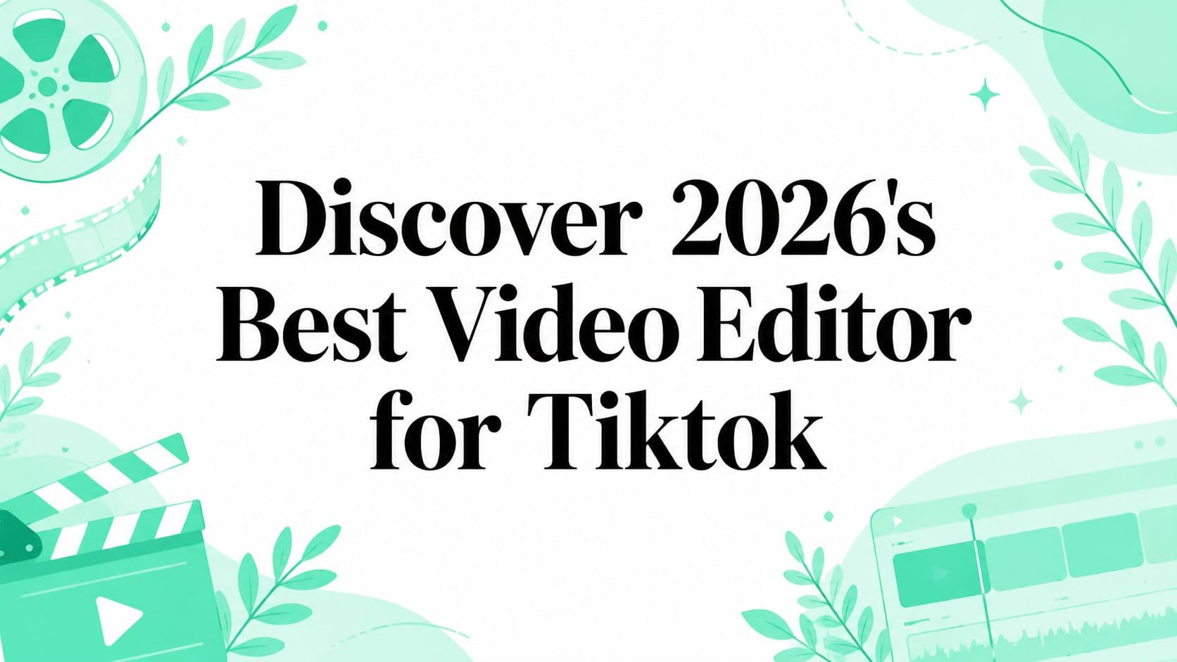 Discover 2026's Best Video Editor for Tiktok