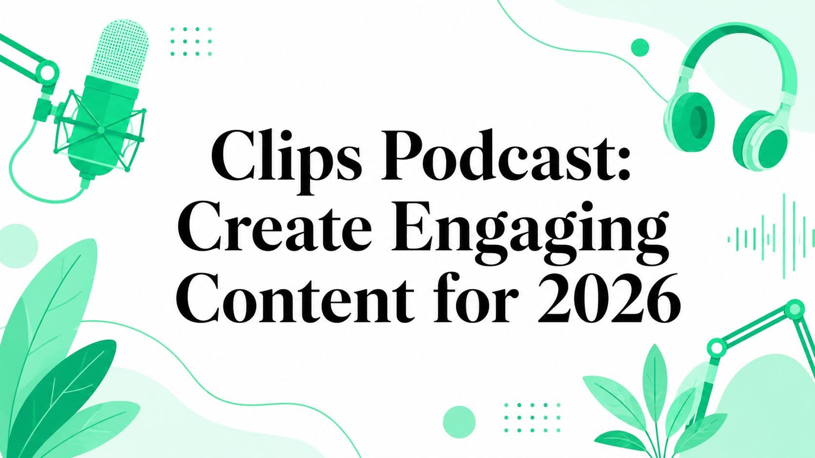 Clips Podcast: Create Engaging Content for 2026